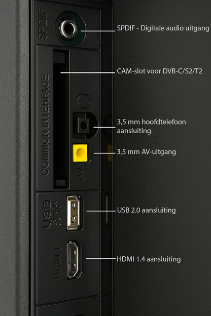 Quantis Smart Android HD LED TV - 24HL250A12V