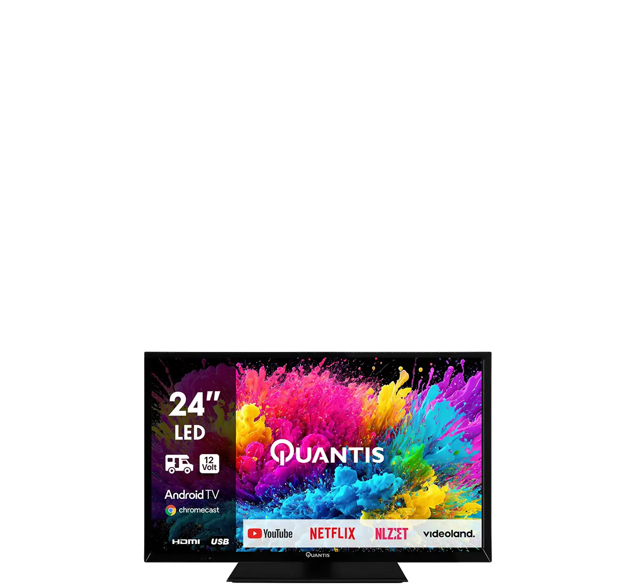 Quantis Smart Android HD LED TV - 24HL250A12V