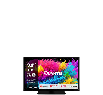 Quantis Smart Android HD LED TV - 24HL250A12V