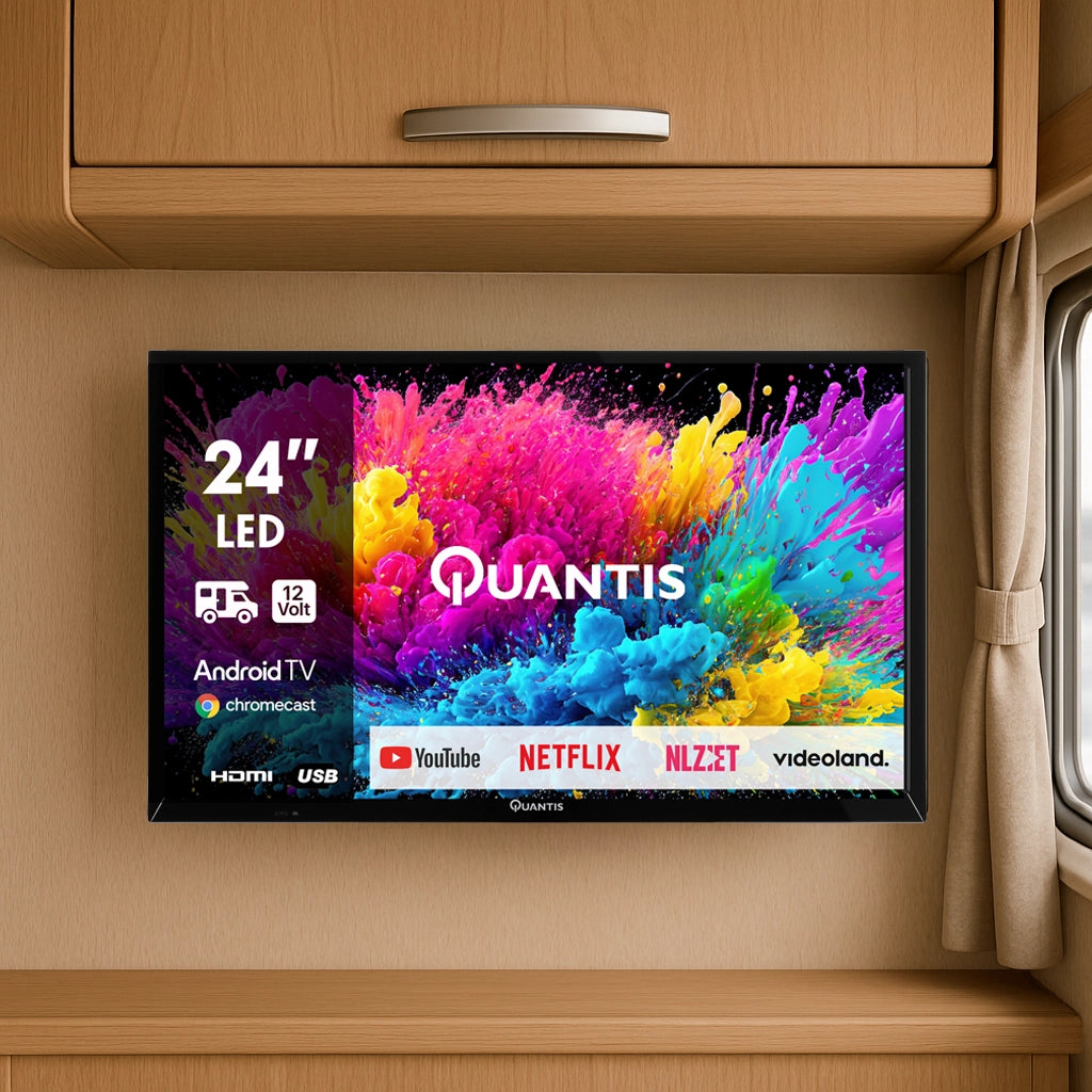 Quantis Smart Android HD LED TV - 24HL250A12V