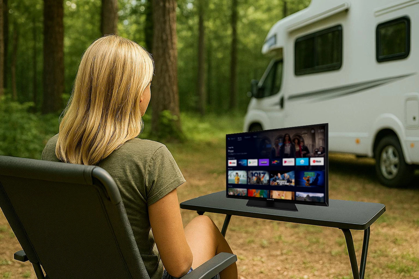 Quantis Smart Android HD LED TV - 24HL250A12V